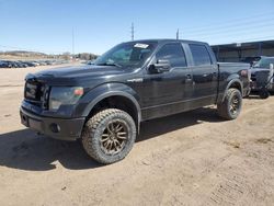 Salvage cars for sale at Colorado Springs, CO auction: 2013 Ford F150 Supercrew