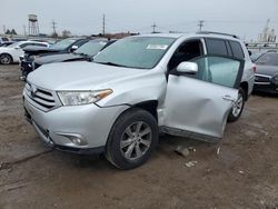 Toyota Highlander salvage cars for sale: 2013 Toyota Highlander Base