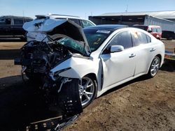 Salvage cars for sale at Brighton, CO auction: 2012 Nissan Maxima S