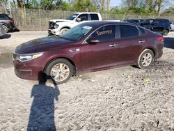 Flood-damaged cars for sale at auction: 2018 KIA Optima LX