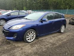 Salvage cars for sale from Copart Graham, WA: 2012 Mazda 3 S