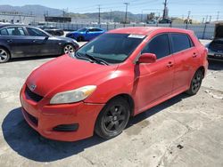 Vehiculos salvage en venta de Copart Sun Valley, CA: 2011 Toyota Corolla Matrix