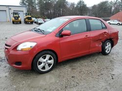 Salvage cars for sale at Mendon, MA auction: 2008 Toyota Yaris