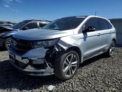 Ford Edge Sport salvage cars for sale: 2016 Ford Edge Sport