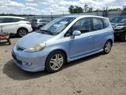 Salvage cars for sale at Harleyville, SC auction: 2008 Honda FIT Sport