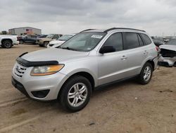 Salvage cars for sale at Amarillo, TX auction: 2011 Hyundai Santa FE GLS