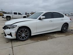 Salvage cars for sale at Grand Prairie, TX auction: 2020 BMW 330I