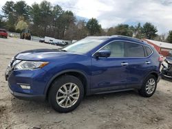 Salvage cars for sale at Mendon, MA auction: 2017 Nissan Rogue SV