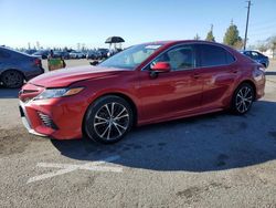 Salvage cars for sale at Rancho Cucamonga, CA auction: 2020 Toyota Camry SE