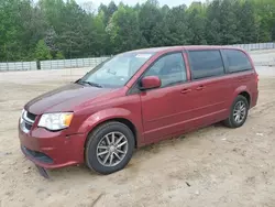 Dodge salvage cars for sale: 2015 Dodge Grand Caravan SE