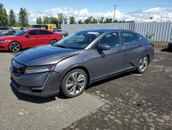 Salvage cars for sale from Copart Portland, OR: 2019 Honda Clarity