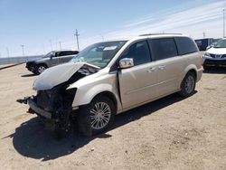 Salvage cars for sale at Greenwood, NE auction: 2013 Chrysler Town & Country Touring L