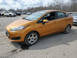 Salvage cars for sale from Copart Ellwood City, PA: 2016 Ford Fiesta SE