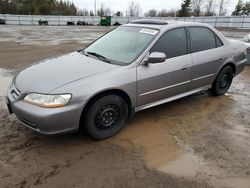 Salvage cars for sale from Copart Ontario Auction, ON: 2001 Honda Accord EX