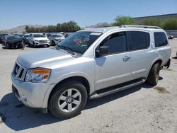 Salvage cars for sale at Las Vegas, NV auction: 2015 Nissan Armada SV