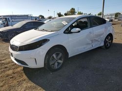 Salvage cars for sale at San Diego, CA auction: 2018 KIA Forte LX