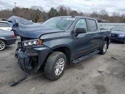 Salvage cars for sale at Assonet, MA auction: 2020 Chevrolet Silverado K1500 RST