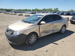 2013 Toyota Corolla Base en venta en Kansas City, KS