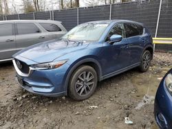 Salvage cars for sale from Copart Waldorf, MD: 2018 Mazda CX-5 Grand Touring