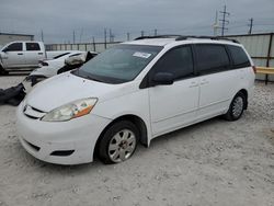 Toyota Sienna CE salvage cars for sale: 2007 Toyota Sienna CE