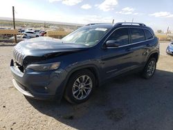 Jeep salvage cars for sale: 2020 Jeep Cherokee Latitude Plus