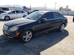 Salvage cars for sale at Sun Valley, CA auction: 2011 Mercedes-Benz C300
