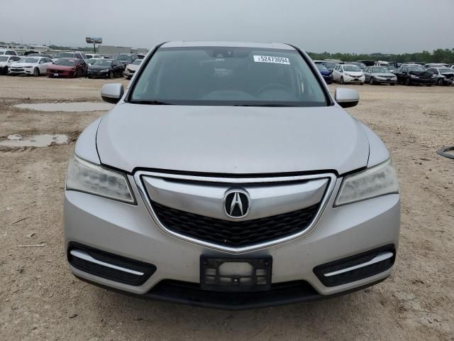 2015 Acura MDX Technology