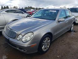 Salvage cars for sale at Elgin, IL auction: 2005 Mercedes-Benz E 320 4matic