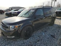 Salvage cars for sale at Wayland, MI auction: 2018 Ford Flex SEL