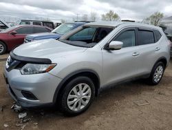 Salvage cars for sale at Elgin, IL auction: 2014 Nissan Rogue S