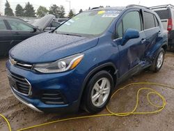 Salvage cars for sale from Copart Elgin, IL: 2019 Chevrolet Trax 1LT