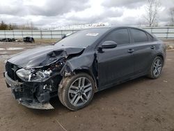 Salvage cars for sale at Columbia Station, OH auction: 2019 KIA Forte GT Line