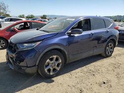 Salvage cars for sale at San Martin, CA auction: 2017 Honda CR-V EXL