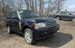 Land Rover Range Rover salvage cars for sale: 2009 Land Rover Range Rover HSE