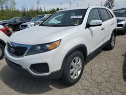 Salvage cars for sale at Sikeston, MO auction: 2013 KIA Sorento LX