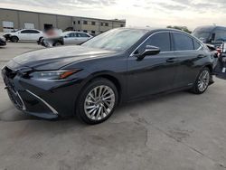 Salvage cars for sale from Copart Wilmer, TX: 2022 Lexus ES 300H Base