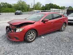 Salvage cars for sale at Cartersville, GA auction: 2015 Mazda 6 Sport