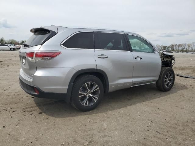 2016 Toyota Highlander XLE