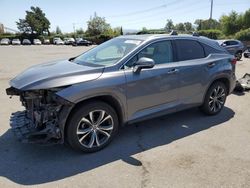 Salvage cars for sale at San Martin, CA auction: 2018 Lexus RX 350 Base