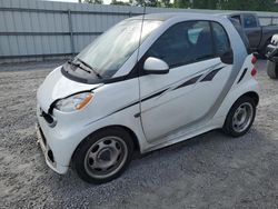 Smart Fortwo Pure salvage cars for sale: 2015 Smart Fortwo Pure