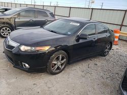Salvage cars for sale at Haslet, TX auction: 2012 Acura TSX SE