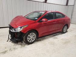 Salvage cars for sale at Temple, TX auction: 2021 Hyundai Accent SE