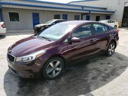 KIA salvage cars for sale: 2018 KIA Forte LX