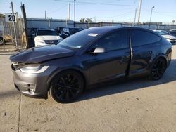 Salvage cars for sale at Los Angeles, CA auction: 2018 Tesla Model X