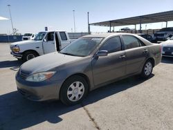 Salvage cars for sale at Anthony, TX auction: 2003 Toyota Camry LE