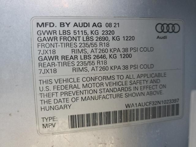 2022 Audi Q3 Premium 40