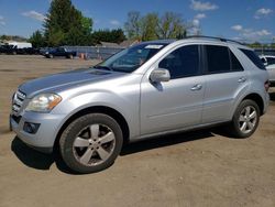 Mercedes-Benz salvage cars for sale: 2009 Mercedes-Benz ML 350