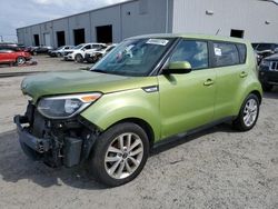 Salvage cars for sale at Jacksonville, FL auction: 2017 KIA Soul +