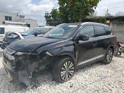 Salvage cars for sale from Copart Opa Locka, FL: 2020 Mitsubishi Outlander SE