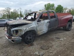 Salvage cars for sale from Copart Baltimore, MD: 2007 Dodge RAM 3500 ST